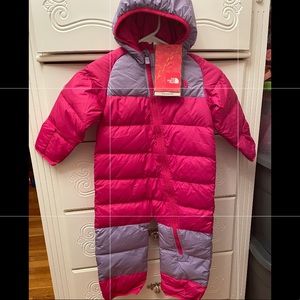 The North face snowsuit/bunting